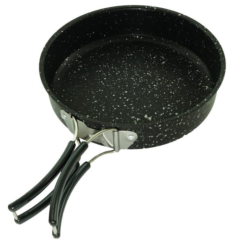 【送料無料】アルミフライパン 18 マーブル ECA195