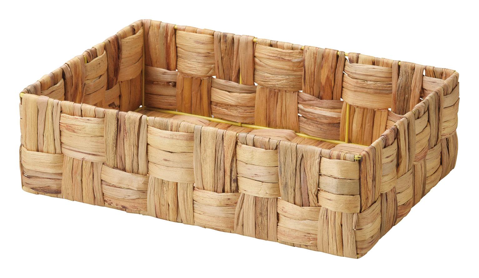 【送料無料】ウォーターヒヤシンス バスケット 横ハーフ HC-102NA