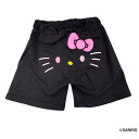 【送料無料】 サザック キティKIDS着ぐるみショートパンツ BK・110cm SAN-1320F