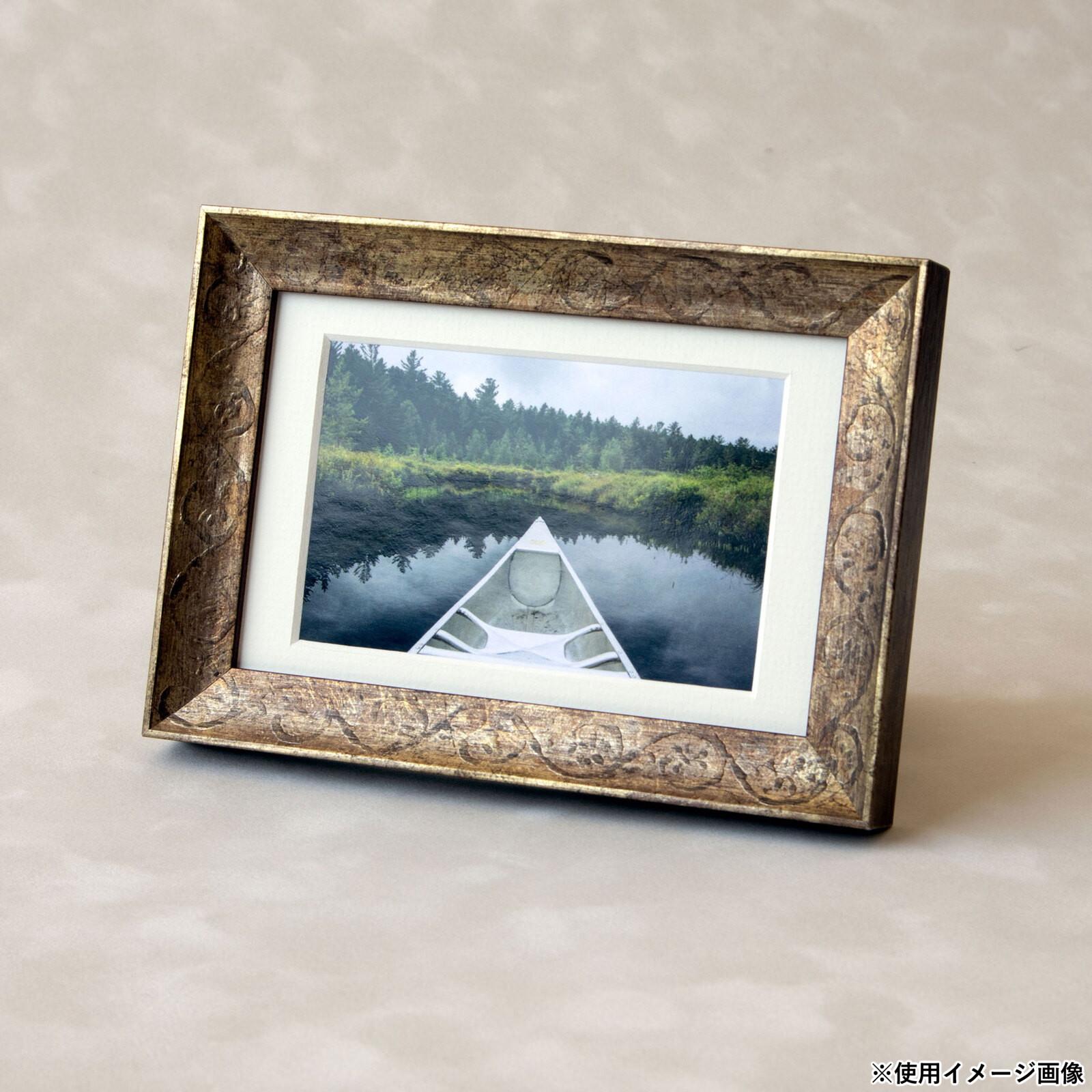 【送料無料】ラーソン・ジュール・ニッポン マンティーヤ ハガキ L判用中抜きマット付き シルバー LJS-..