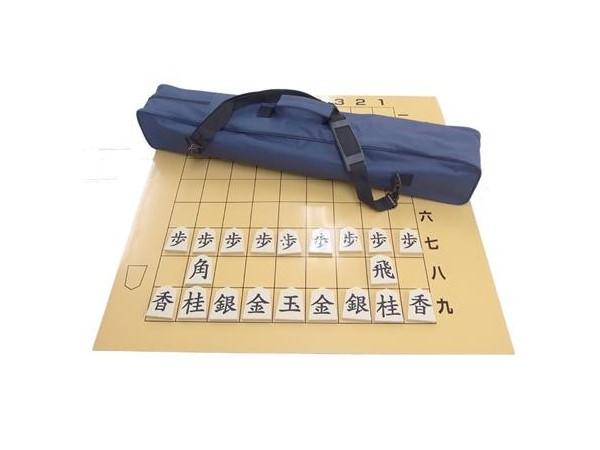 【送料無料】将棋塾　SX-MF81 将棋 教授盤 (約85×85cm) 将棋駒 専用ショルダーバッグ ...