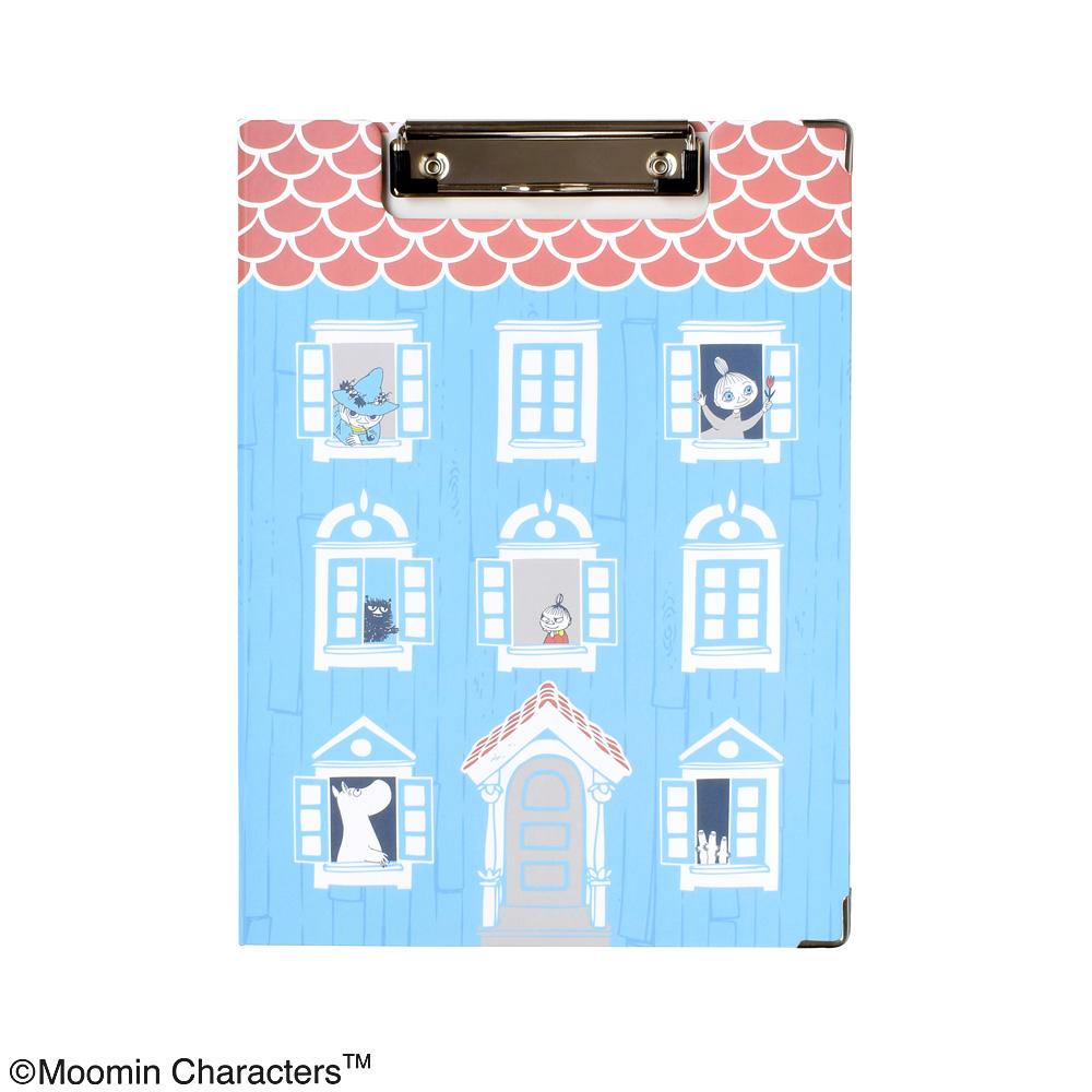 【送料無料】MOOMIN ムーミン クリップボード MOOMIN HOUSE ブルー ST-ZM0161