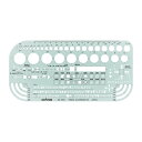 【送料無料】 ドラパス テンプレート E304 機械記号定規