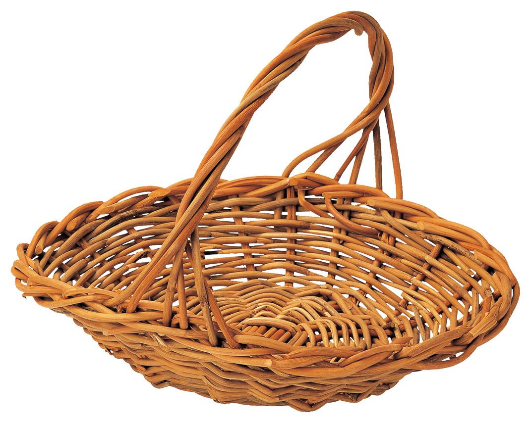 【送料無料】紅籐 バスケット 31-10