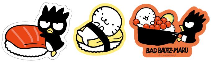 【送料無料】 サンリオ モバイルステッカー バッドばつ丸 SANG-305XO