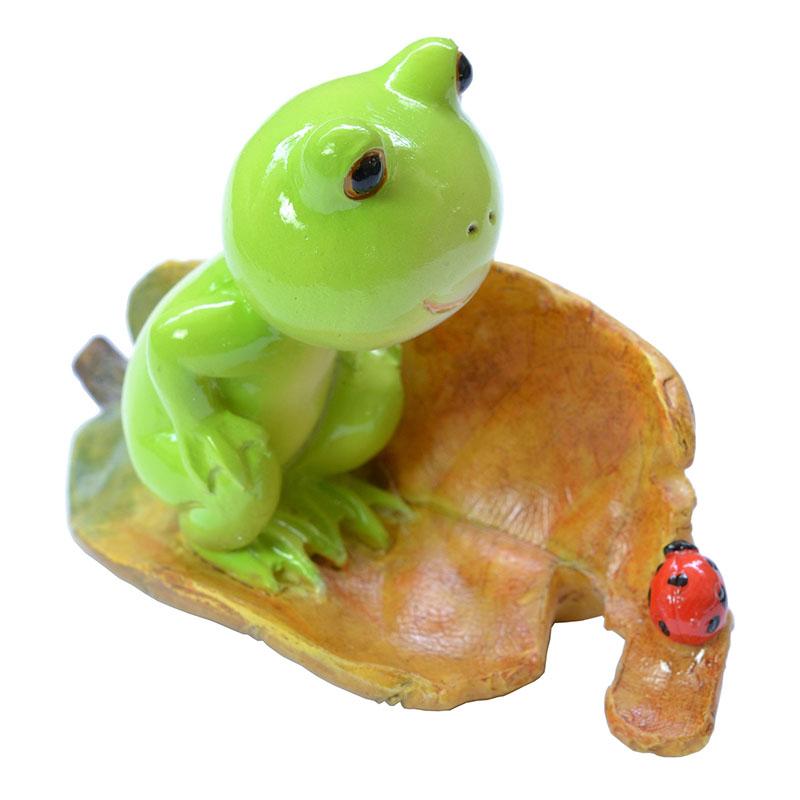 【送料無料】ロイヤルアーデン カエル 置物 『何か見つけました!』 64319
