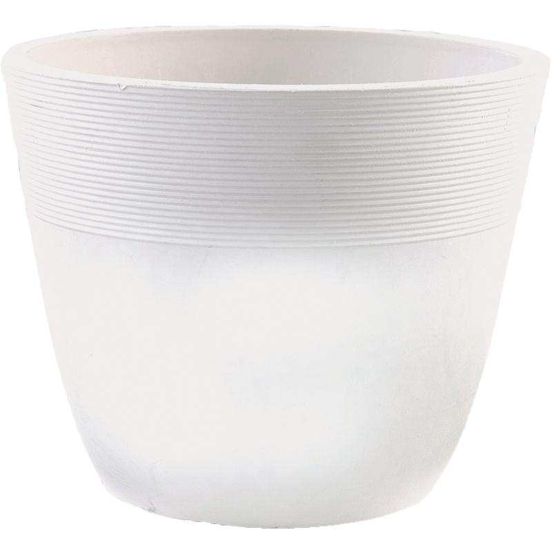 【送料無料】SKベーシックポット ミルキー 15×H12 3d00015ML