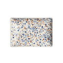 【送料無料】 Iittala イッタラ ヘレ A5プレート 15x21cm ブルーブラウン 1065512