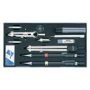【送料無料】 ドラパス NO.523 独式S型製図器セット 8本16品