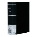 【送料無料】ナカバヤシ フォトグラフィリア ポケットアルバム KG判2段200P ブラック PHKG-1020-D