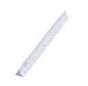 【送料無料】ドラパス カラー三角スケール 15CM グレー 16246