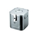 【送料無料】 三宝産業 UK 18-8 パッキン・フック付角キッチンポット 24cm AA0866