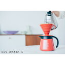 【送料無料】HARIO ハリオ V60 透過ドリッパー01 1〜2杯用 レッド VDR-01-R