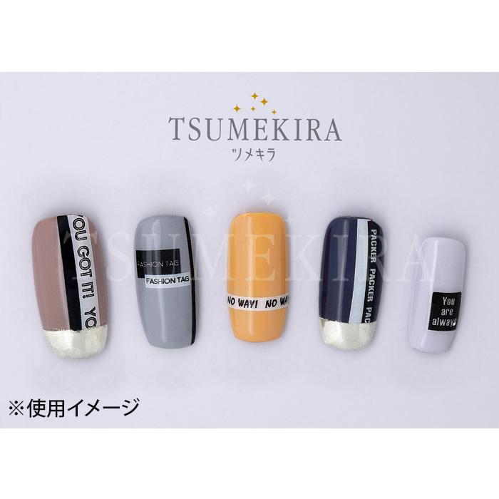 【送料無料】TSUMEKIRA(ツメキラ) ネイルシール MAKI FUTSUKIプロデュース3 FASHION TAG NN-FTK-103