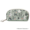 【送料無料】MOOMIN(ムーミン) めがねポーチ ムーミンとリトルミイ(クロス付) 094105