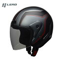 【送料無料】リード工業 APRET ジェットヘルメット フリーサイズ マットガンメタ
