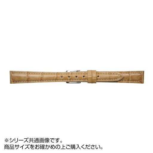 【送料無料】MIMOSA(ミモザ) 時計バンド SY型押ワニ (約10mm) キャラメル (美錠:銀) CSY-CM10 【送料無料】MIMOSA(ミモザ) 時計バンド SY型押ワニ (約10mm) キャラメル (美錠:銀) CSY-CM10