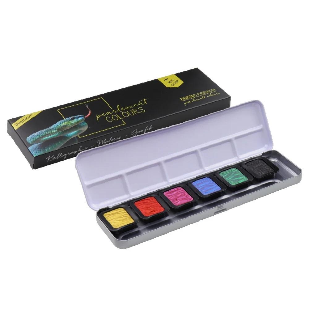 【送料無料】 ドイツ製ファインテックパールセントカラーF7002/プレミアムハイクロマ6色セット　610609