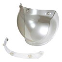 【送料無料】リード工業 バブルシールド&フリップアップベースセット クリアミラー+CLベース PZ-010A