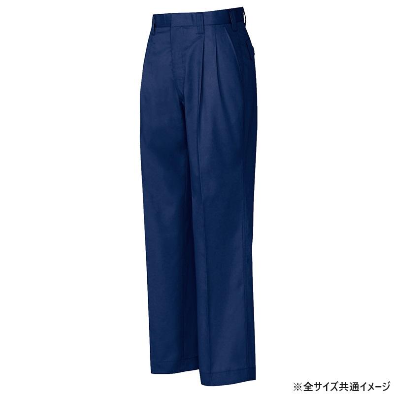 【送料無料】アイトス ワークパンツ(2タック) ネイビー 82 5322008