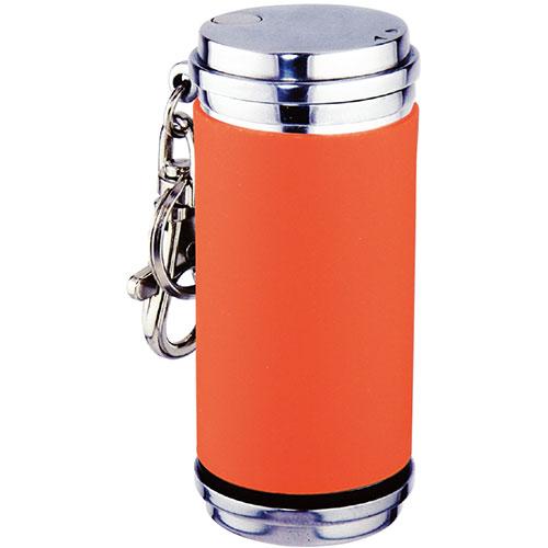 【送料無料】携帯灰皿 アッシュシリンダー シリコンオレンジ