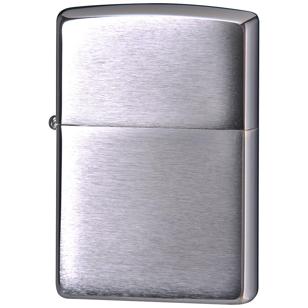 【送料無料】 ZIPPO(ジッポー)ライター ブラッシュ クロームサテーナ 200-FB