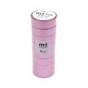 【送料無料】 マスキングテープ 高輝度ピンク 15mm幅×7m巻 8個セット MT08P535