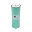 【送料無料】 マスキングテープ 高輝度グリーン 15mm幅×7m巻 8個セット MT08P538