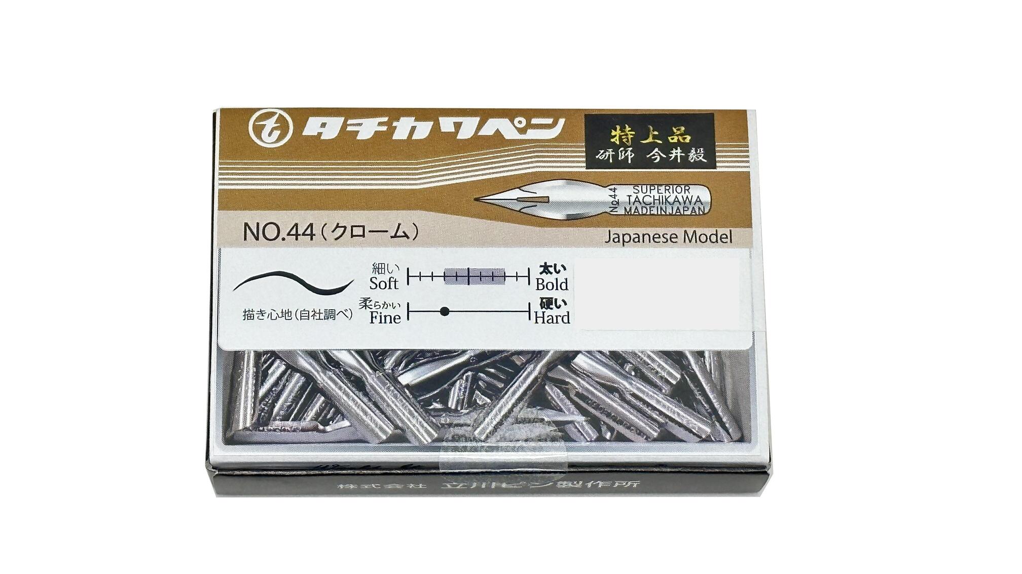 【送料無料】 タチカワ ペン先 T44日本字ペン 100本入特上品 T44100EX