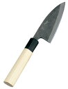 【送料無料】兼松作 日本鋼 アジ切庖丁 10.5cm 0573200