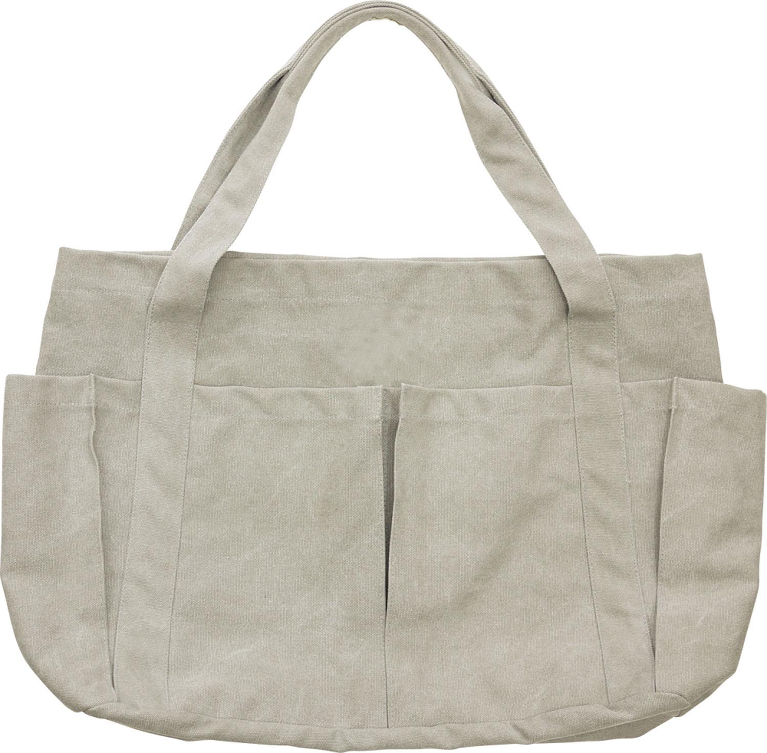 【送料無料】 キャンバスBIGトート グレー 87024