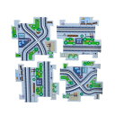 【送料無料】パネルワールド専用拡張パネル ストレート&クロス 各2枚セット