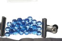 【送料無料】松野工業 K2384 17mmライトコバルト260粒