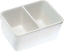 【送料無料】 墨運堂 陶器 角筆洗 2穴 15.0cm