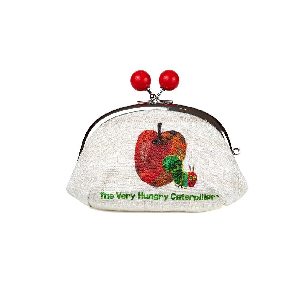 【送料無料】はらぺこあおむし　3.5寸くしUカンがま口　フルーツ　CKEC0027-1