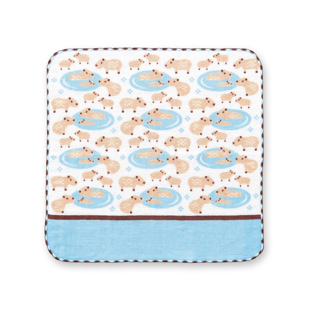 【送料無料】 町娘のハンカチーフ 動物園篇 カピバラ 02678