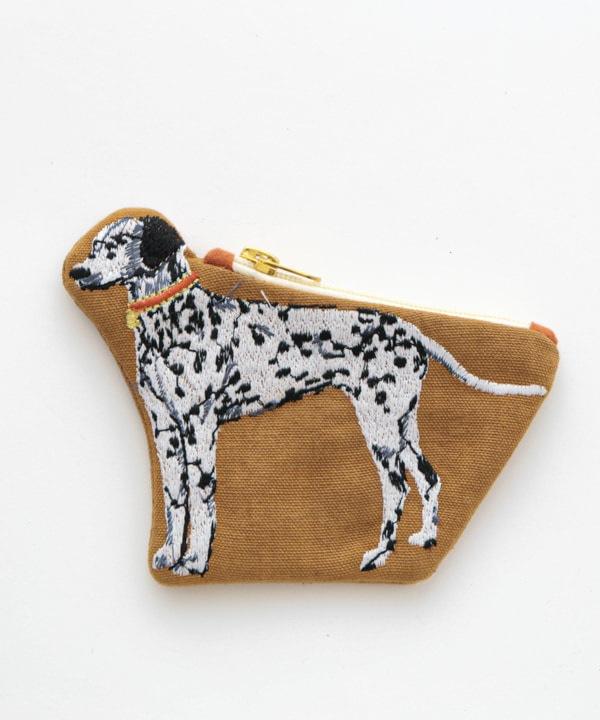 【送料無料】 東京かんかん ダルメシアン刺繍ポーチ M26-1955