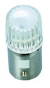 【送料無料】 M&Hマツシマ Lビーム(1個) 12v BA9S ホワイトLED 集光キャップタイプ L702 WH