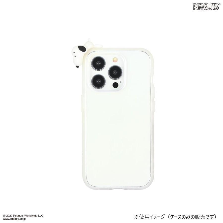 【送料無料】 ピーナッツ IIIIfit Clear iPhone15Pro対応ケース スヌーピー SNGG-12A