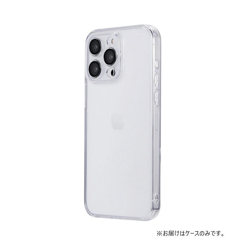【送料無料】 iPhone 15 ProMax ハイブリッドケース「UTILO All Cover」クリア LN-IL23CACCL