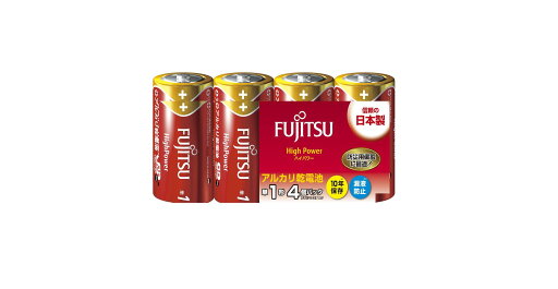 【送料無料】ハイパワー 単1 4個 LR20FH(4S) 【送料無料】ハイパワー 単1 4個 LR20FH(4S)