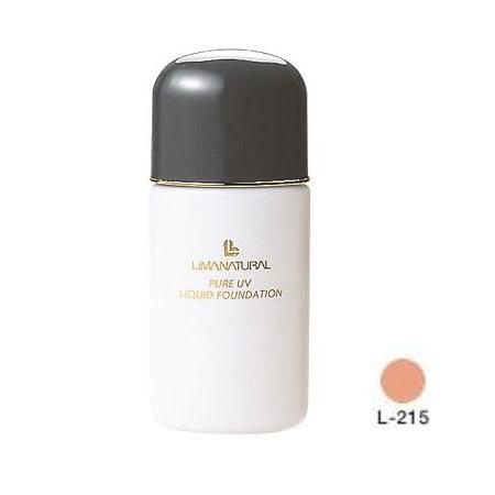 リマナチュラル 【送料無料】リマナチュラル ピュアUVリクイドファンデーション ピンク 【約30ml】 SPF15／PA++ メイク下地 化粧下地 ベースメイク UV 下地 ツバキ油 オリーブ油 ホホバ油 キメ細かい 薄づき しっとり 化粧品 メイク用品 L-215 日本製