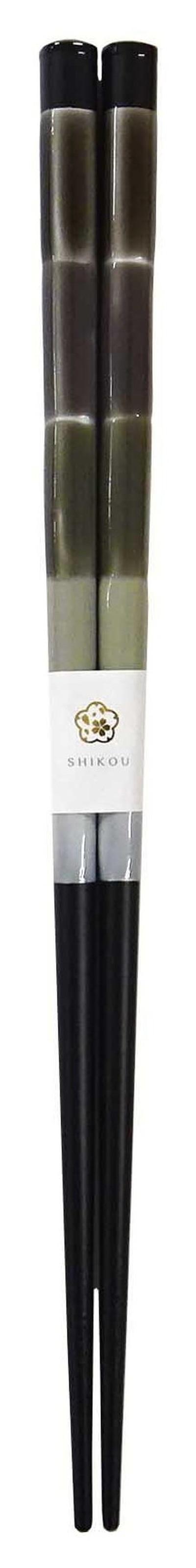 【送料無料】 アオバ 箸 食洗 とんぼ玉 ノクターン 黒 23.0cm 246473