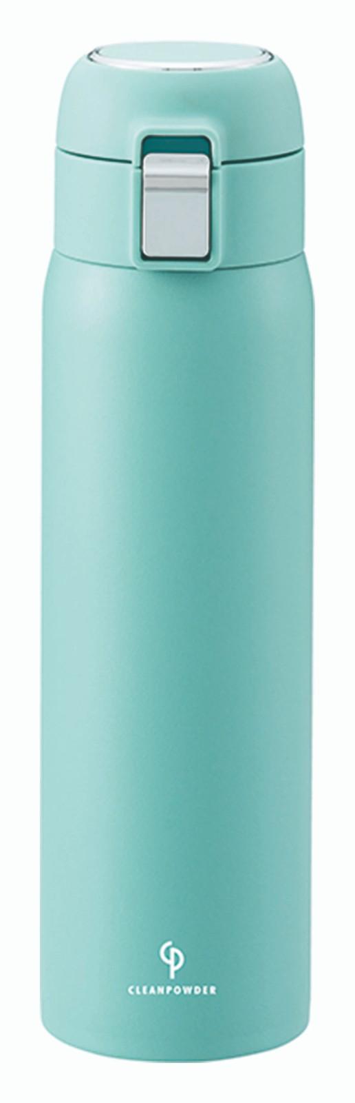 【送料無料】CLE-06M クリーンパウダー 真空二重ワンタッチボトル 500ml ミント