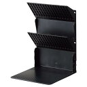 【送料無料】LIHIT LAB. (リヒトラブ) 1冊でも倒れないブックスタンド A4 Medium ブラック A-3580-24c