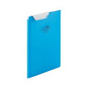 【送料無料】LIHIT LAB.(リヒトラブ) AQUA DROPs(アクアドロップス) クリップファイル A5 青 F-5065-8