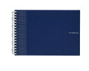 【送料無料】 LIHIT LAB.(リヒトラブ) hirakuno ツイストノート A5 E型(ヨコ型) ネイビー N-1675-11