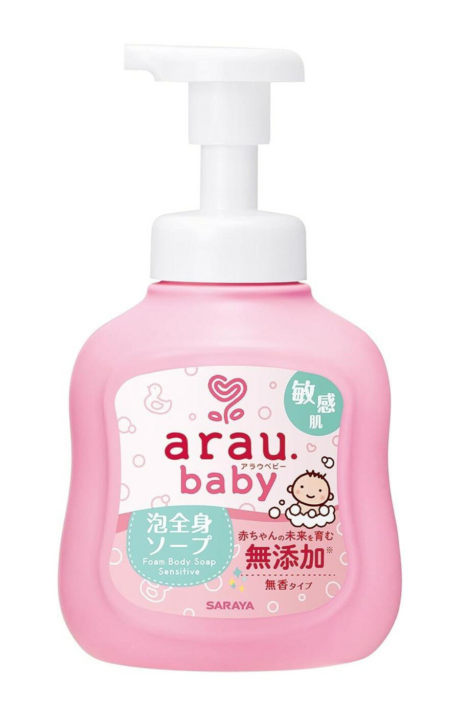 【送料無料】 アラウベビー 泡全身ソープ 敏感肌 450ml 575-259319-00