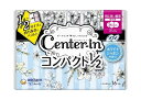 【送料無料】センターイン コンパクト1/2 ホワイトシャボン 特に多い昼用 羽つき 16枚入 ×1個 500-490751-00