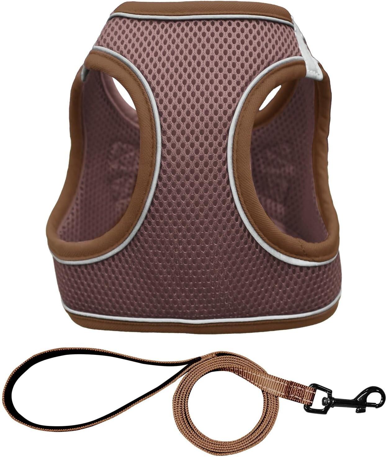 【送料無料】ベスト・アンサー ハーネスリード ブラウン L pet-075brl